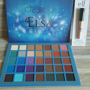 Elsa, eyeshadow palette by beauty creations